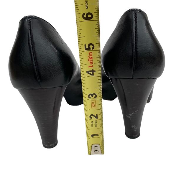 Giuseppe Zanotti Black Leather Cone Heel Pumps 37 - Picture 5 of 15